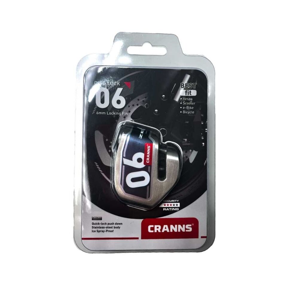 CRANNS ZERO6 Disk Kilidi 6mm