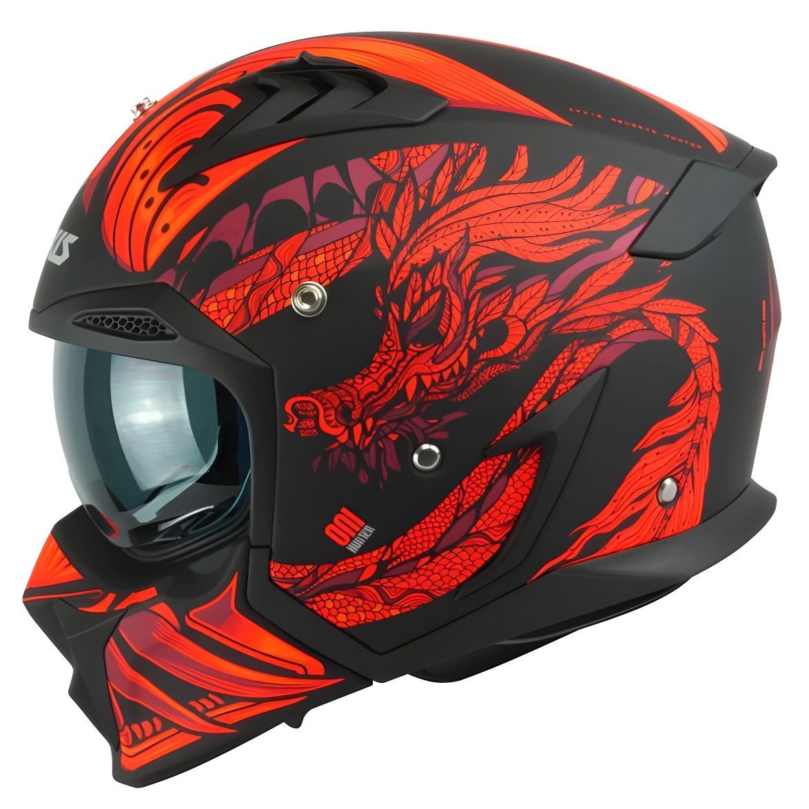 Hunter 980 Oni Mat Kırmızı