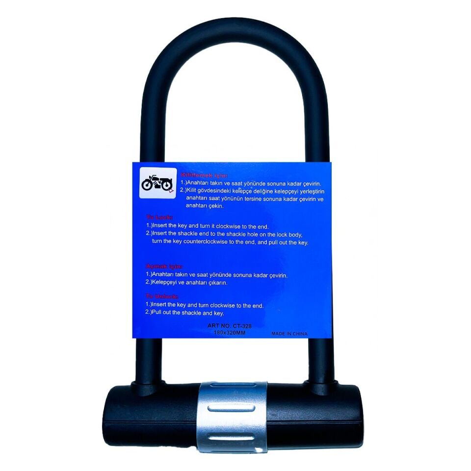 CARETECH CT-328 Disk Kilidi 18mm