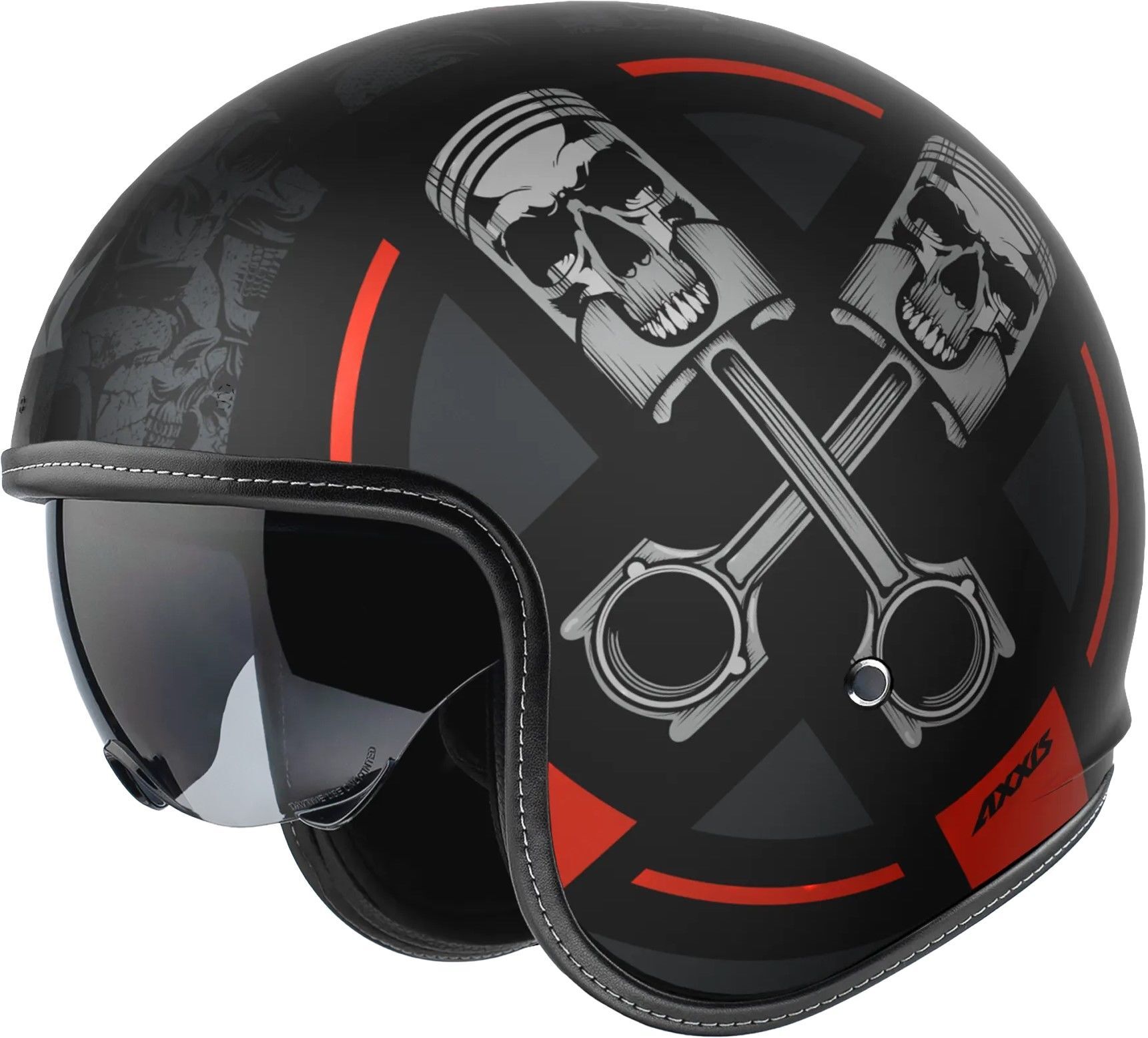 Hornet S Skulls Mat Kırmızı