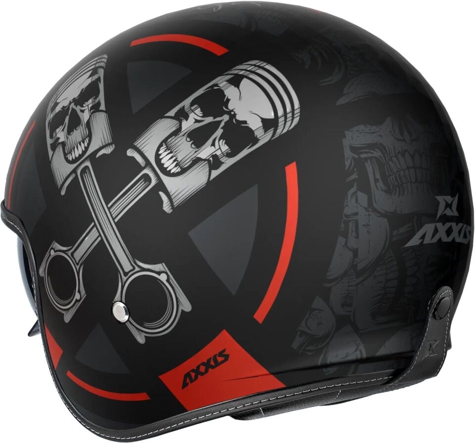 Hornet S Skulls Mat Kırmızı