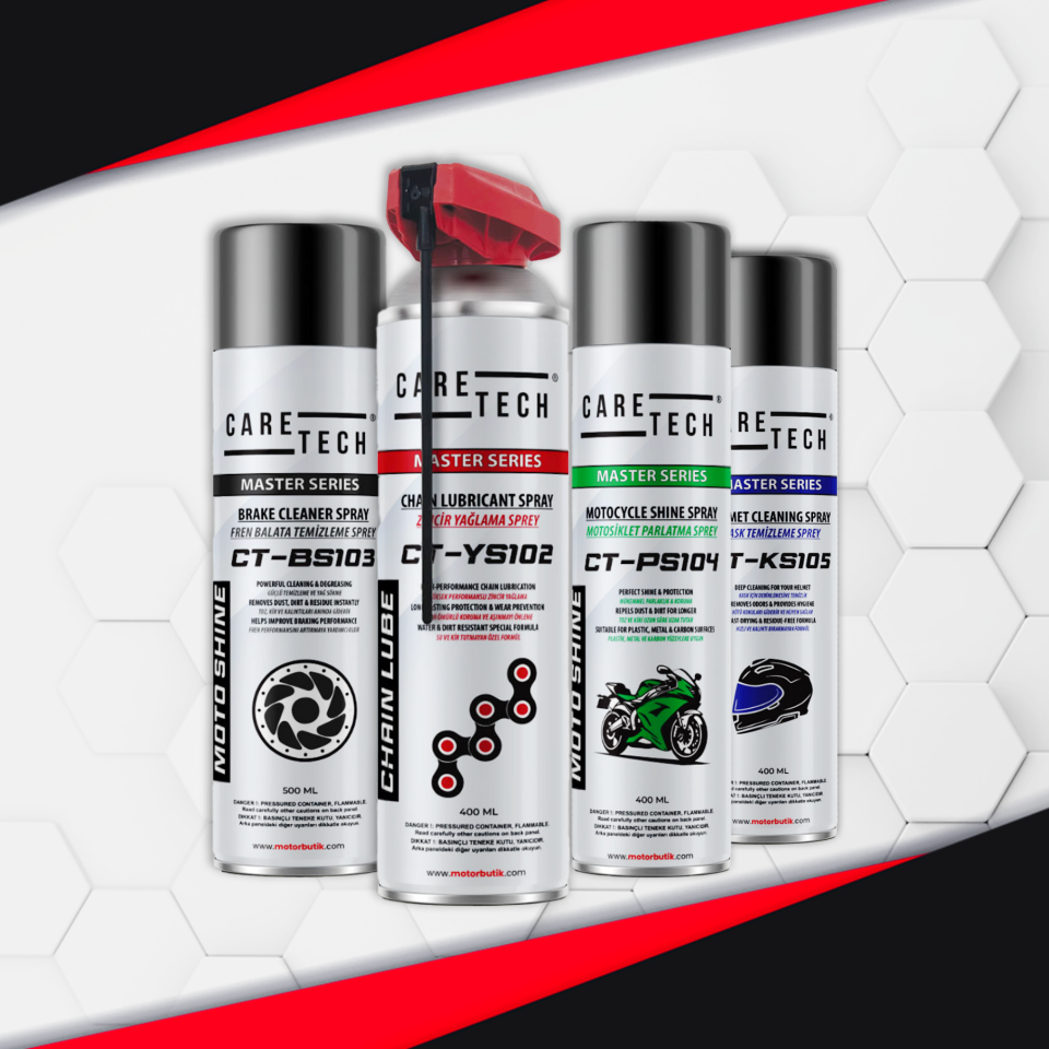 CARETECH CT-SET4-A Bakım Seti Sprey