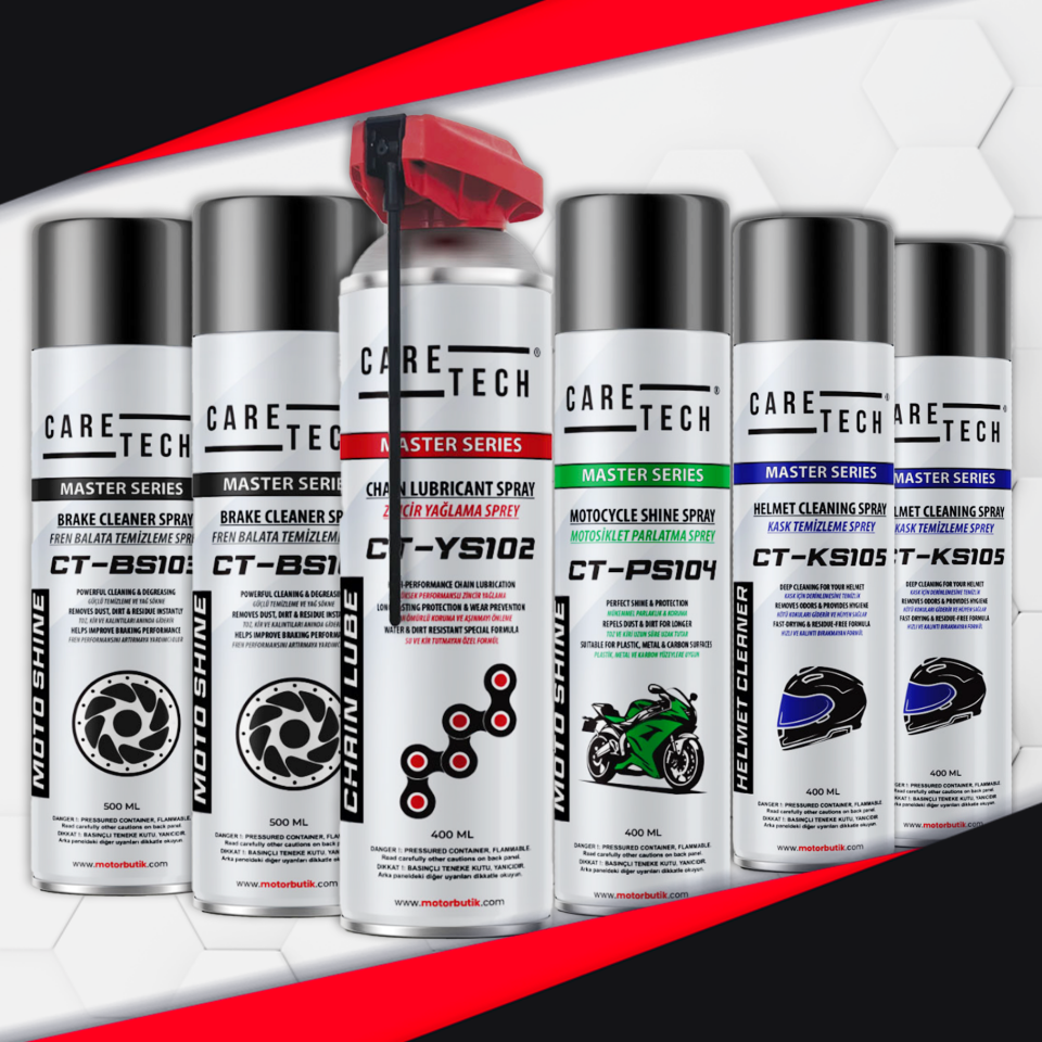 CARETECH CT-SET6-A Bakım Seti Sprey