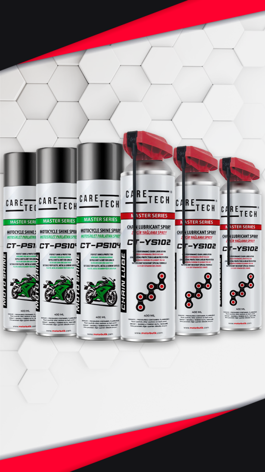 CARETECH CT-SET6-B Bakım Seti Sprey