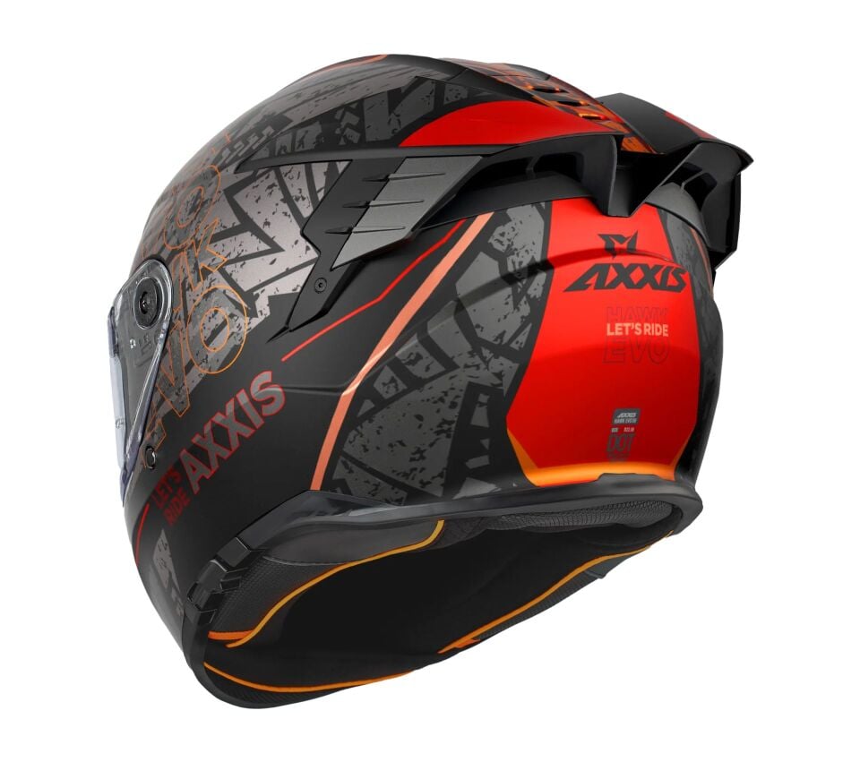 Hawk Evo Let's Ride Mat Kırmızı Gri