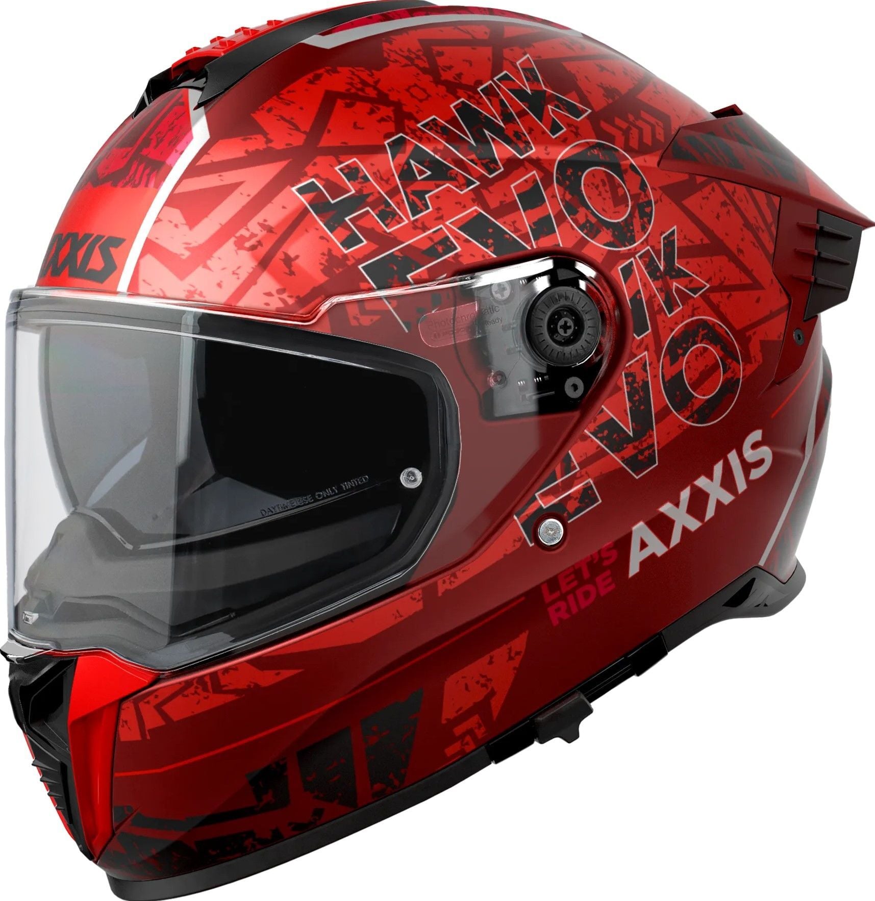Hawk Evo Let's Ride Mat Kırmızı