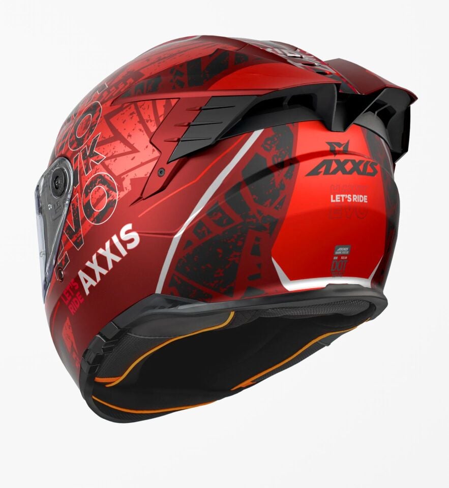 Hawk Evo Let's Ride Mat Kırmızı