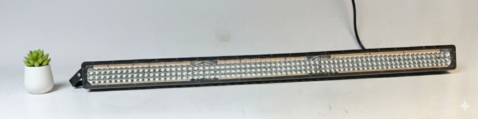 Offroad sis lambası beyaz-amber kayar sinyalli 12-80v