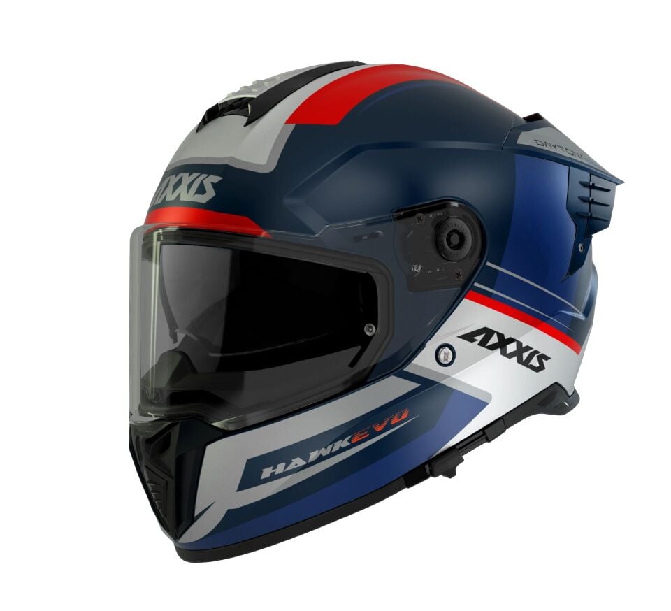 Axxis Hawk Evo Daytona Mat Mavi