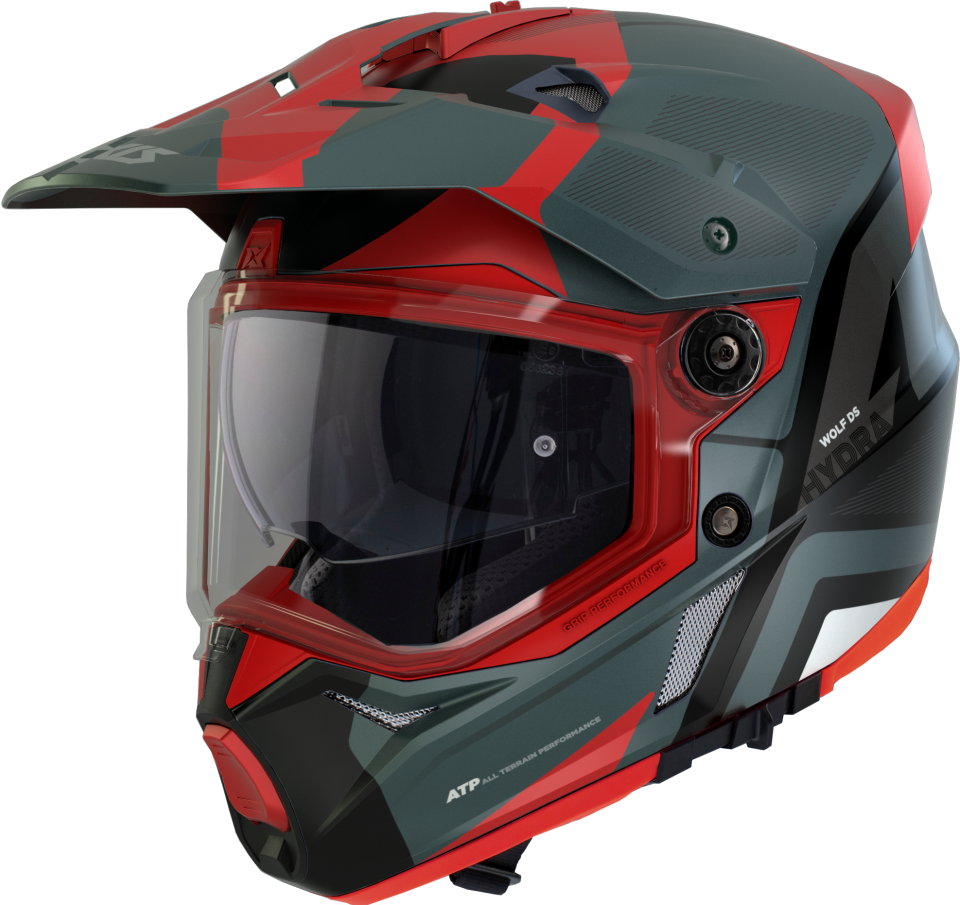 Axxis Wolf Ds Hydra Mat Kırmızı