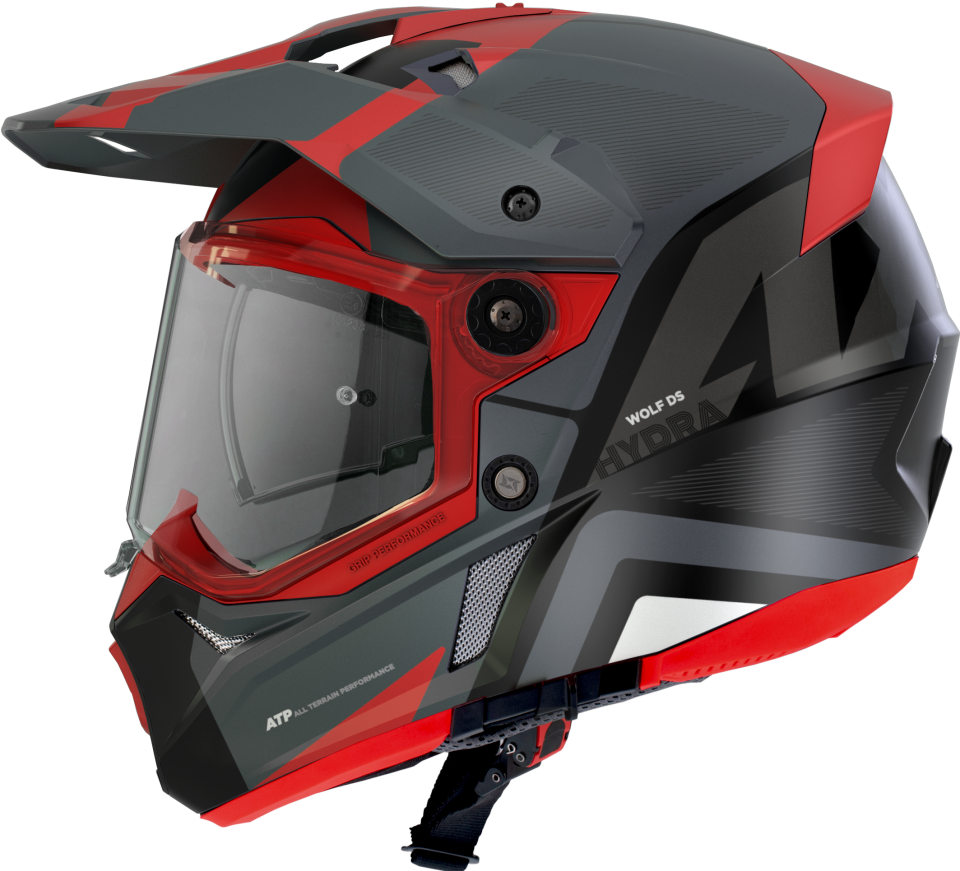 Axxis Wolf Ds Hydra Mat Kırmızı