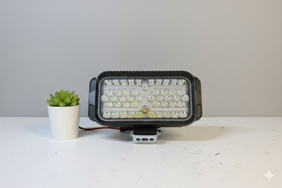 Space Sis lambası 24 cm beyaz-amber kayar sinyalli 12-80v