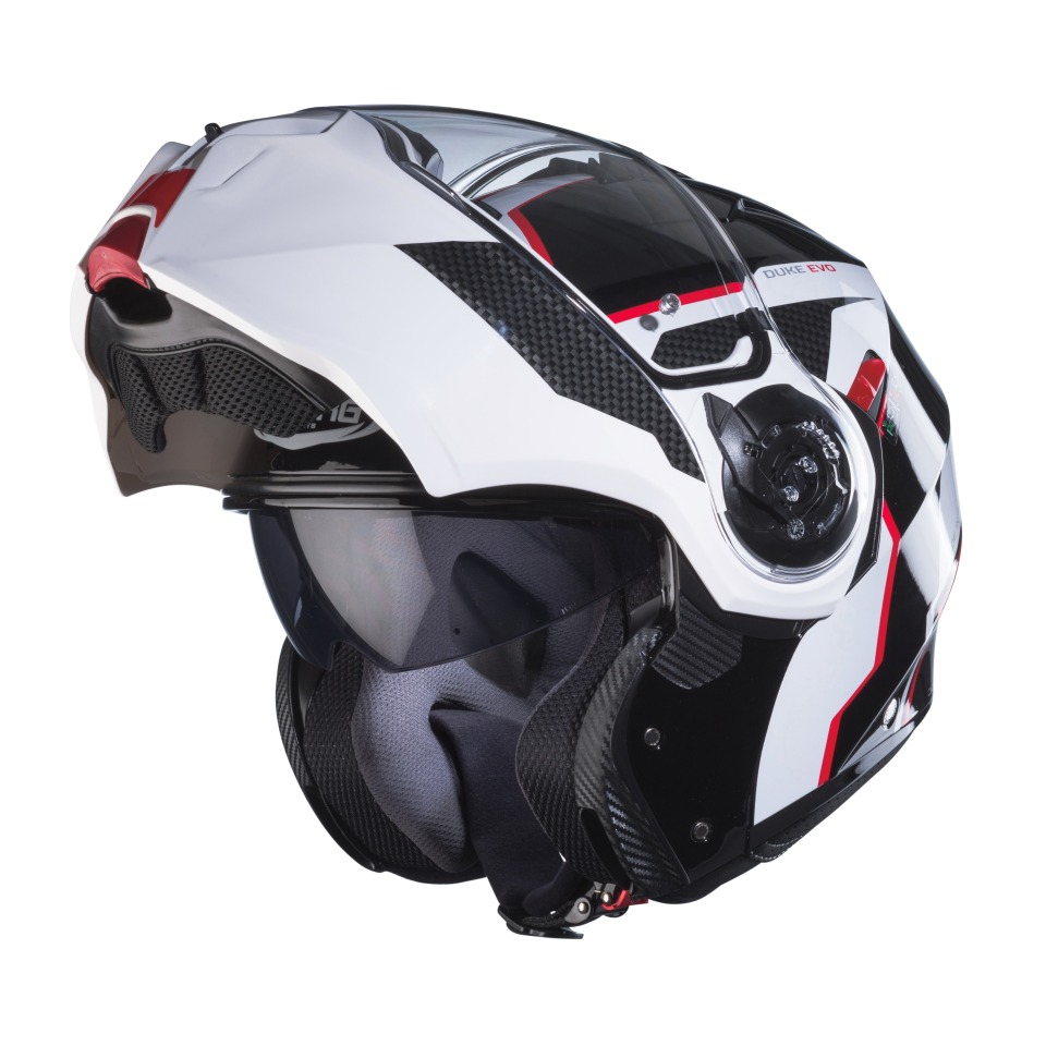 Duke Evo Move Siyah Beyaz Kırmızı