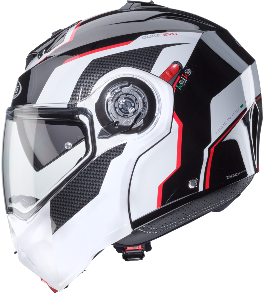 Duke Evo Move Siyah Beyaz Kırmızı