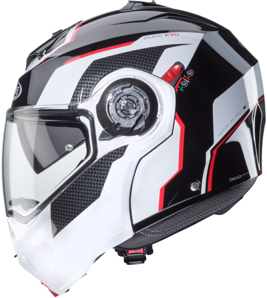 Duke Evo Move Siyah Beyaz Kırmızı