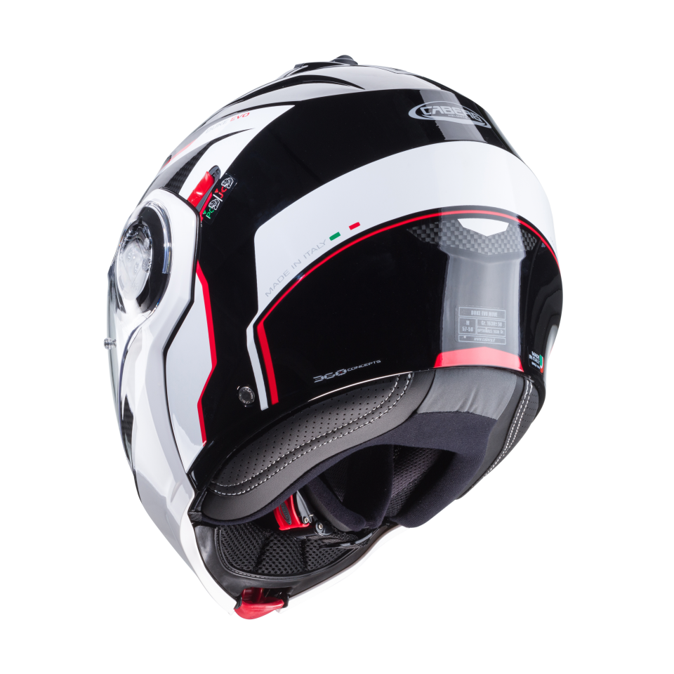 Duke Evo Move Siyah Beyaz Kırmızı