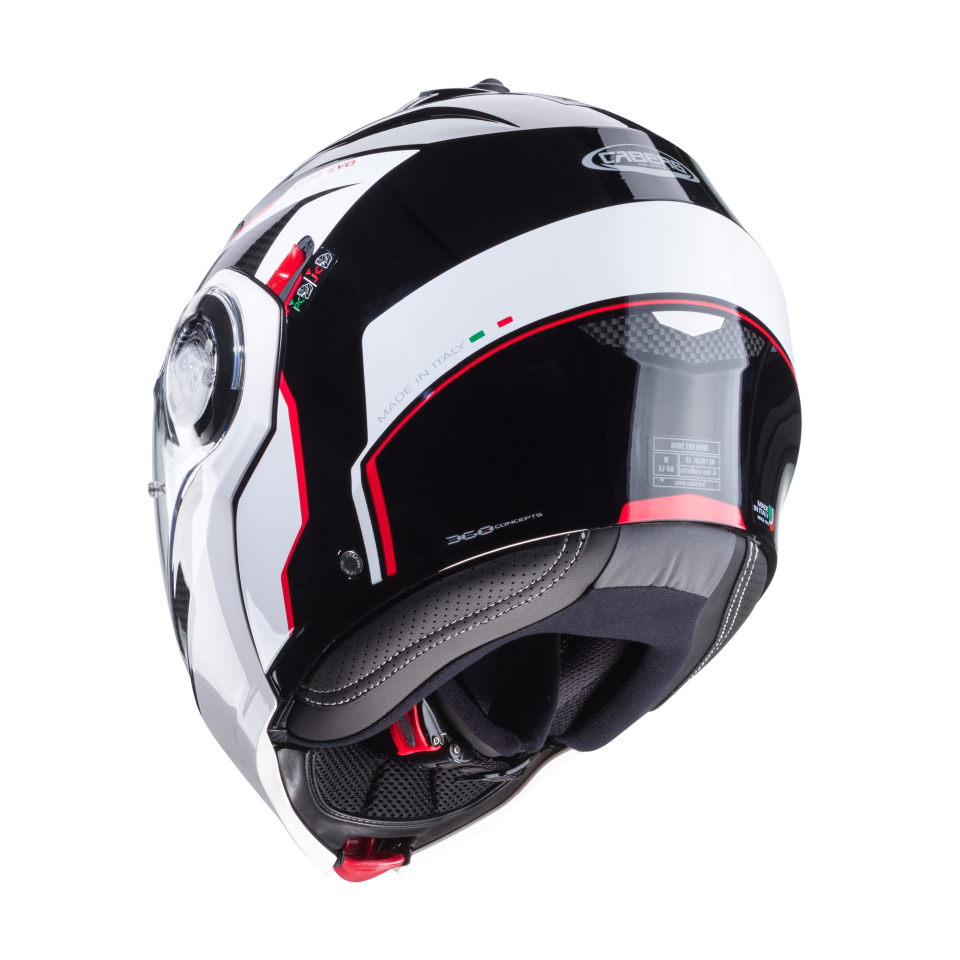 Duke Evo Move Siyah Beyaz Kırmızı