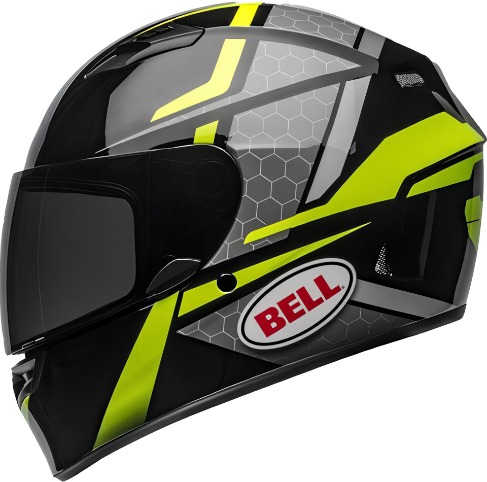 Bell Ps Qualifier Flare Parlak Siyah Hi-Viz