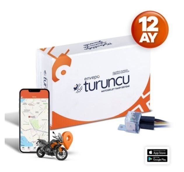 TURUNCU MOTOSİKLET TAKİP CİHAZI 12 AY