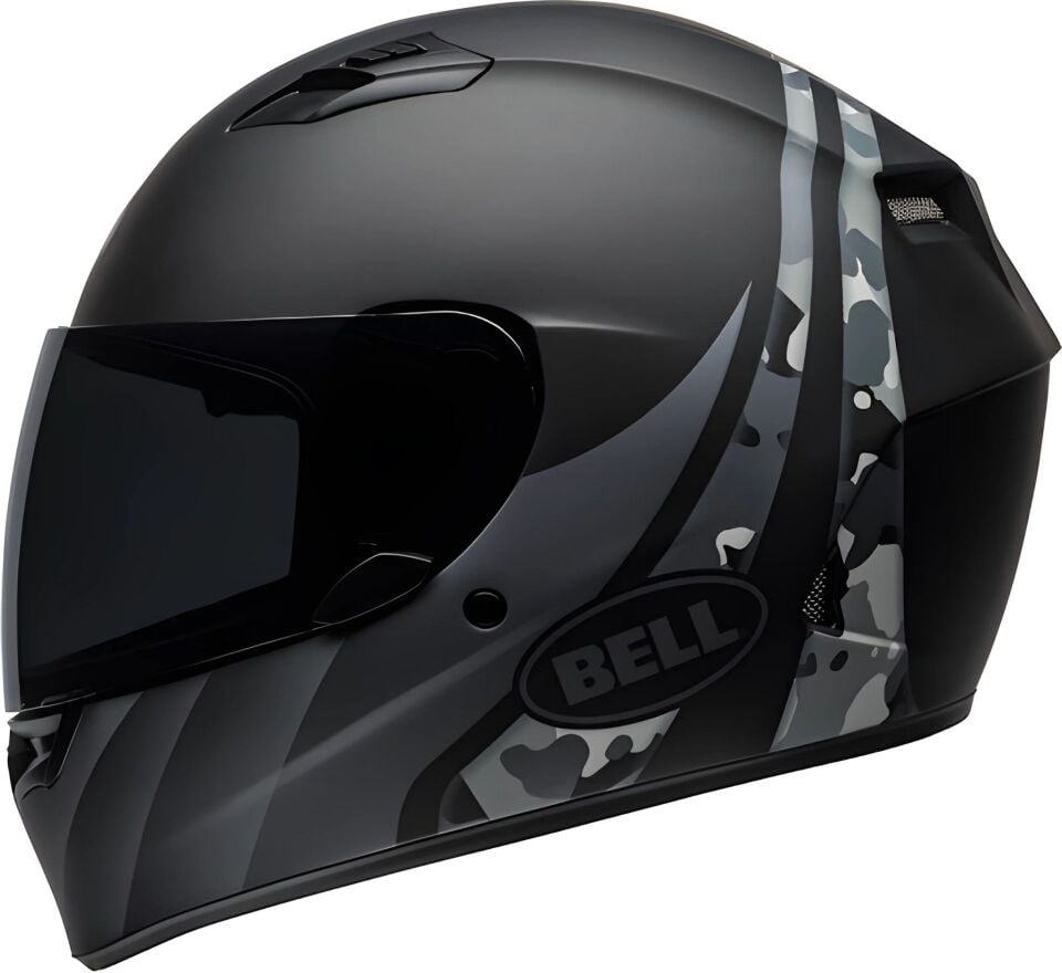 Bell Ps Qualifier Integrity Mat Siyah Titanyum Kamuflaj