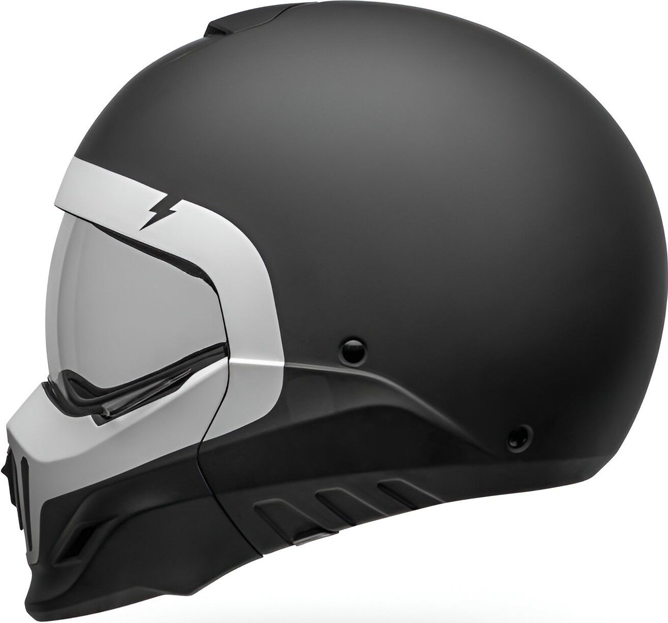 Broozer Cranium Mat Siyah Beyaz