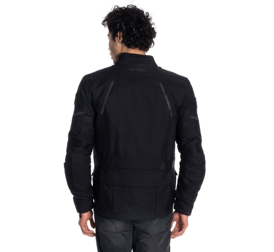 Vivaldi 4 Mevsim Motosiklet Montu - Siyah/Siyah