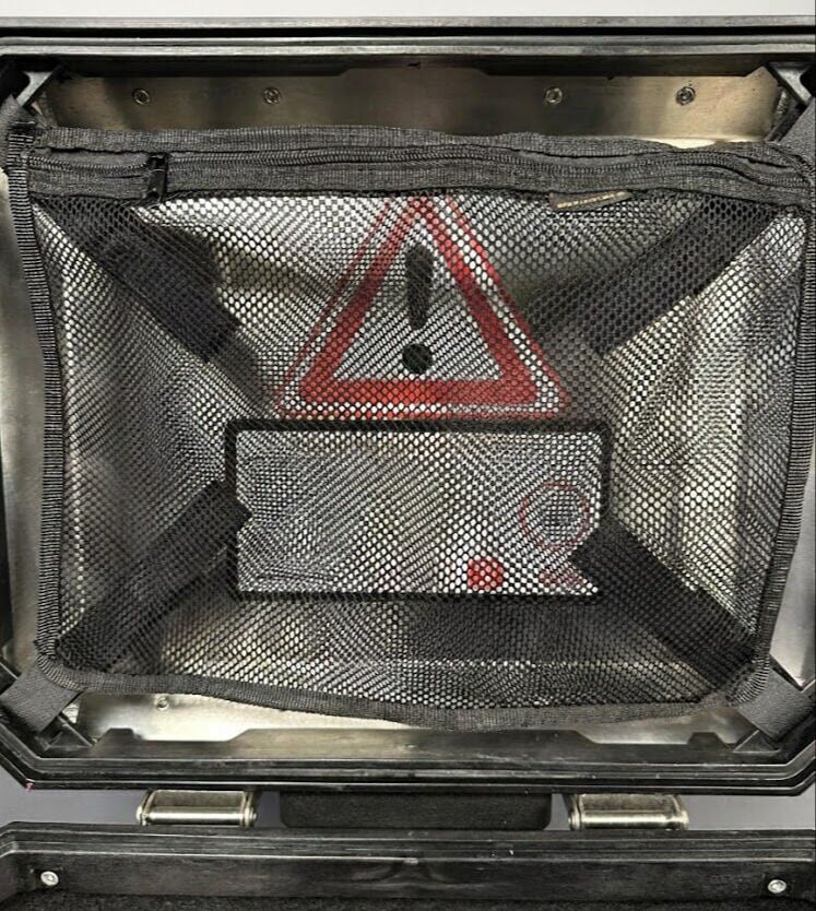 Organizer Fermuarlı Kapak Cep File (topcase için)