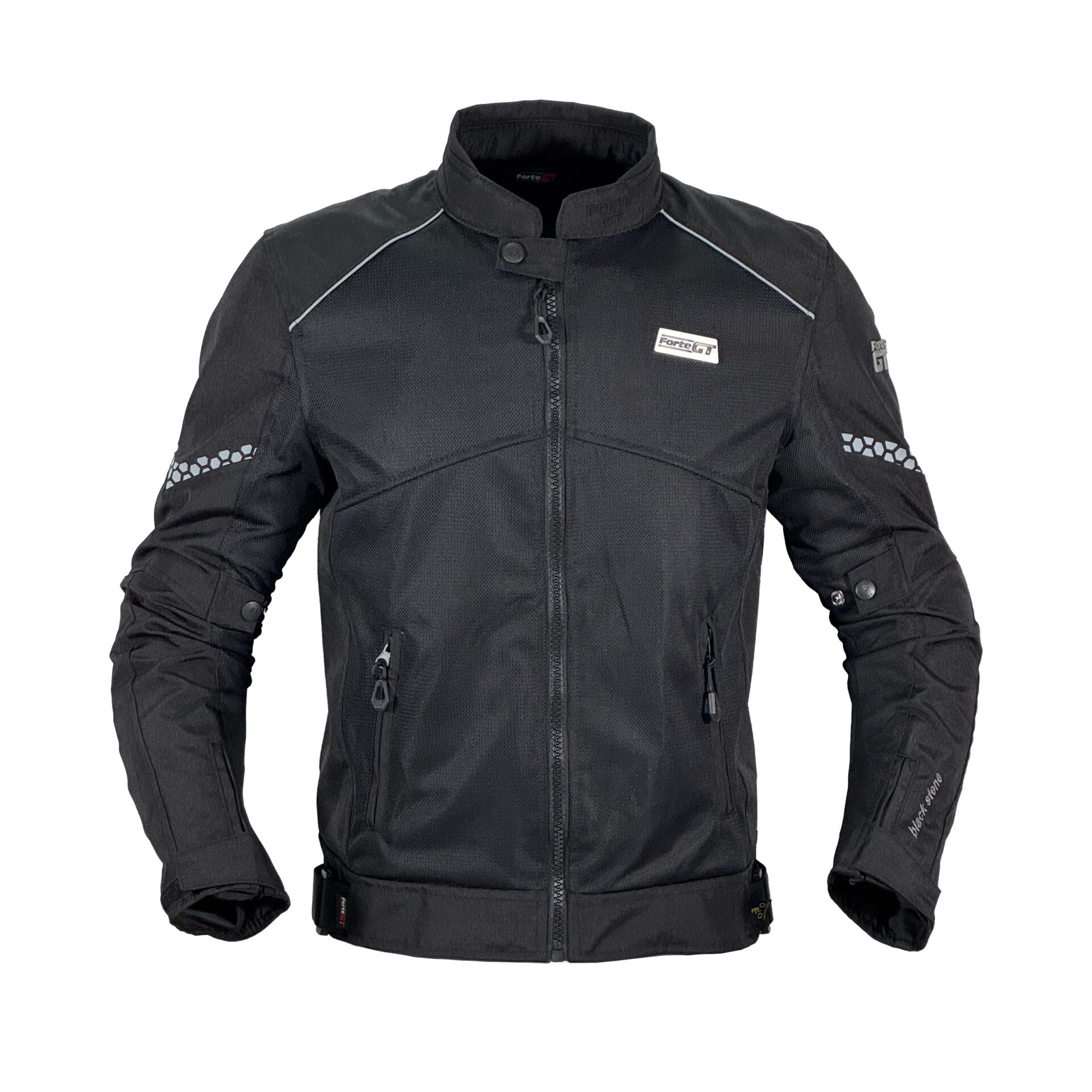 Black Stone CE Sertifikalı Erkek Yazlık Motosiklet Montu