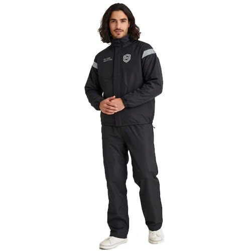 Scudo Peru Siyah Alt Üst Motosiklet Yağmurluğu