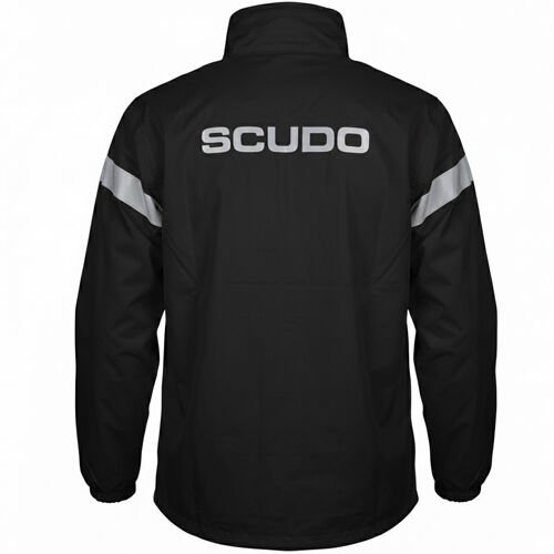 Scudo Peru Siyah Üst Motosiklet Yağmurluğu