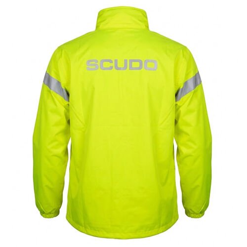 Scudo Peru Sarı Üst Motosiklet Yağmurluğu