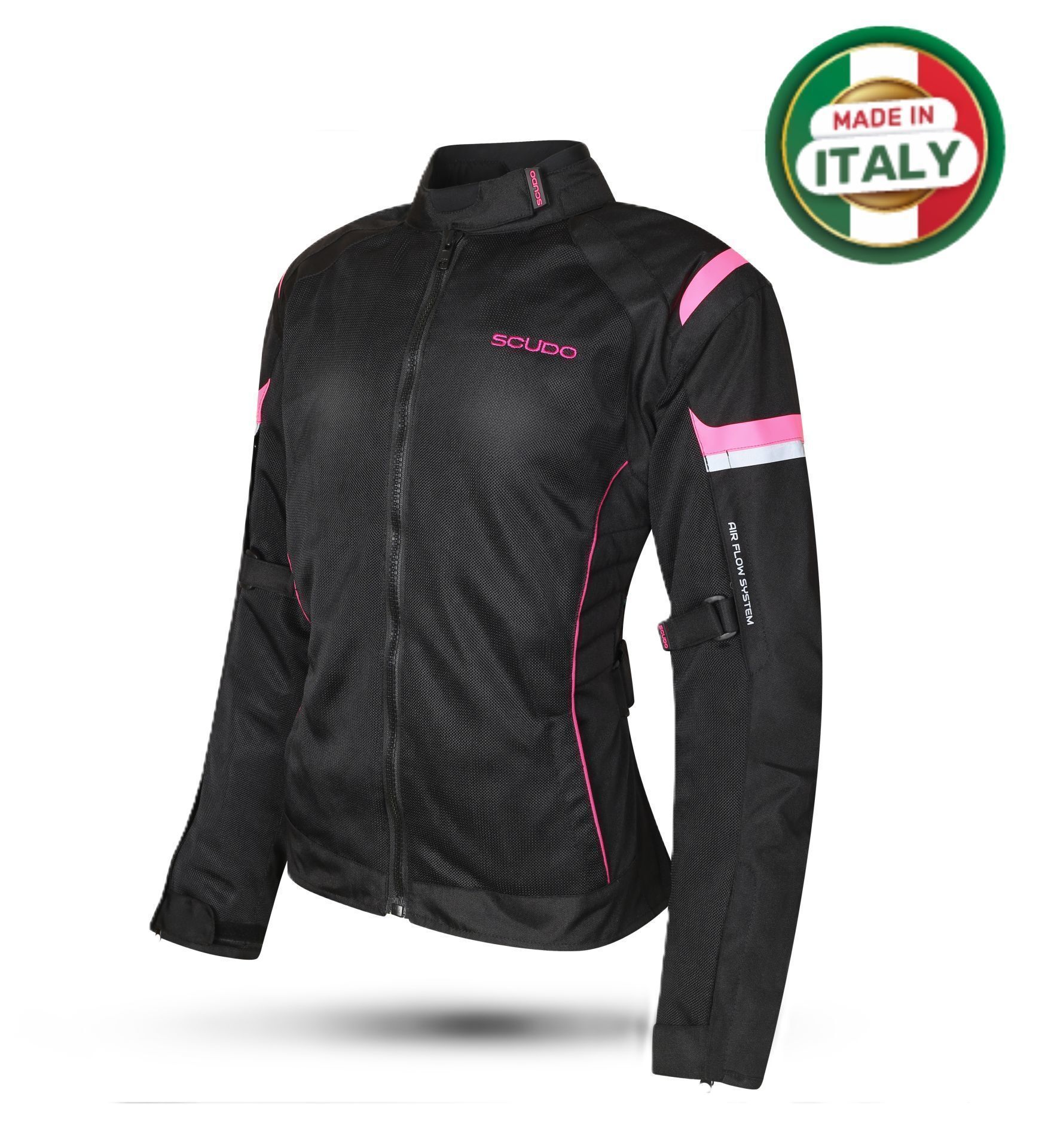 Lisbon 4 Mevsim Kadın Montu Siyah/Pembe