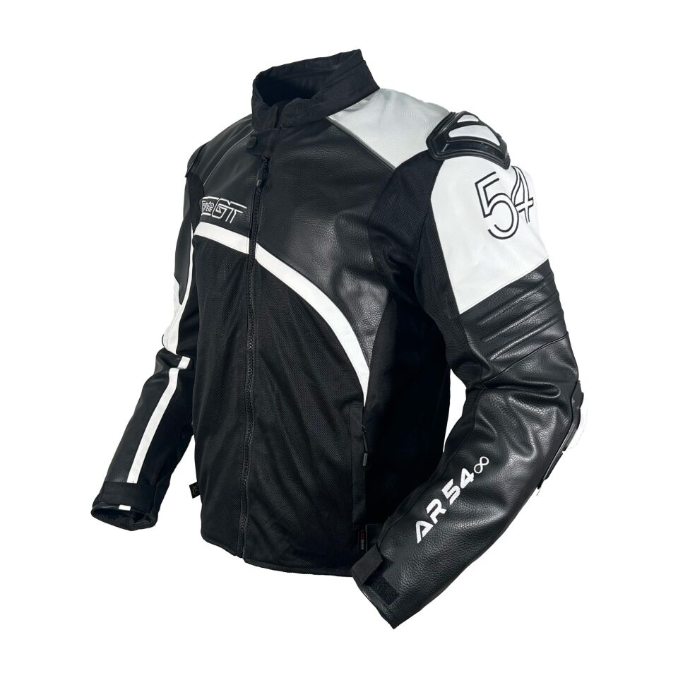 AR54 Beyaz Motosiklet Montu