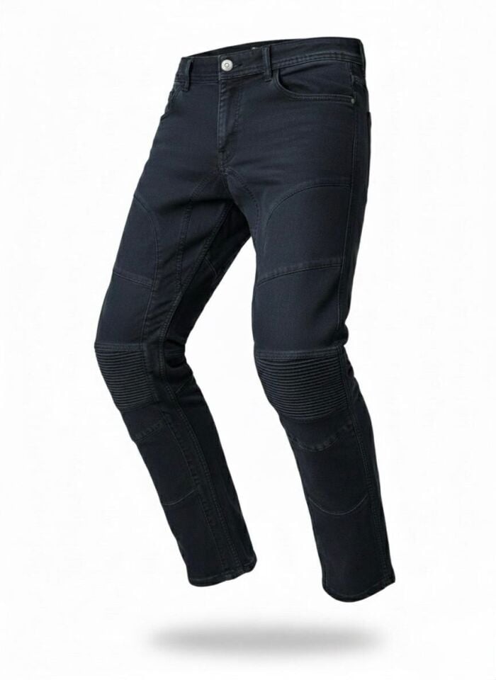 Scudo Dublin 2 Kevlar Motosiklet Kot Pantolonu Mavi