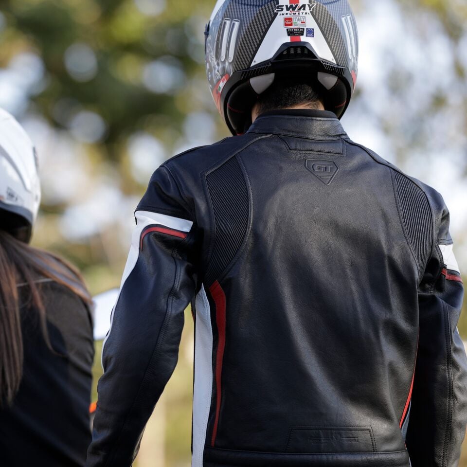 Hunter Hakiki Deri Korumalı Motosiklet Montu