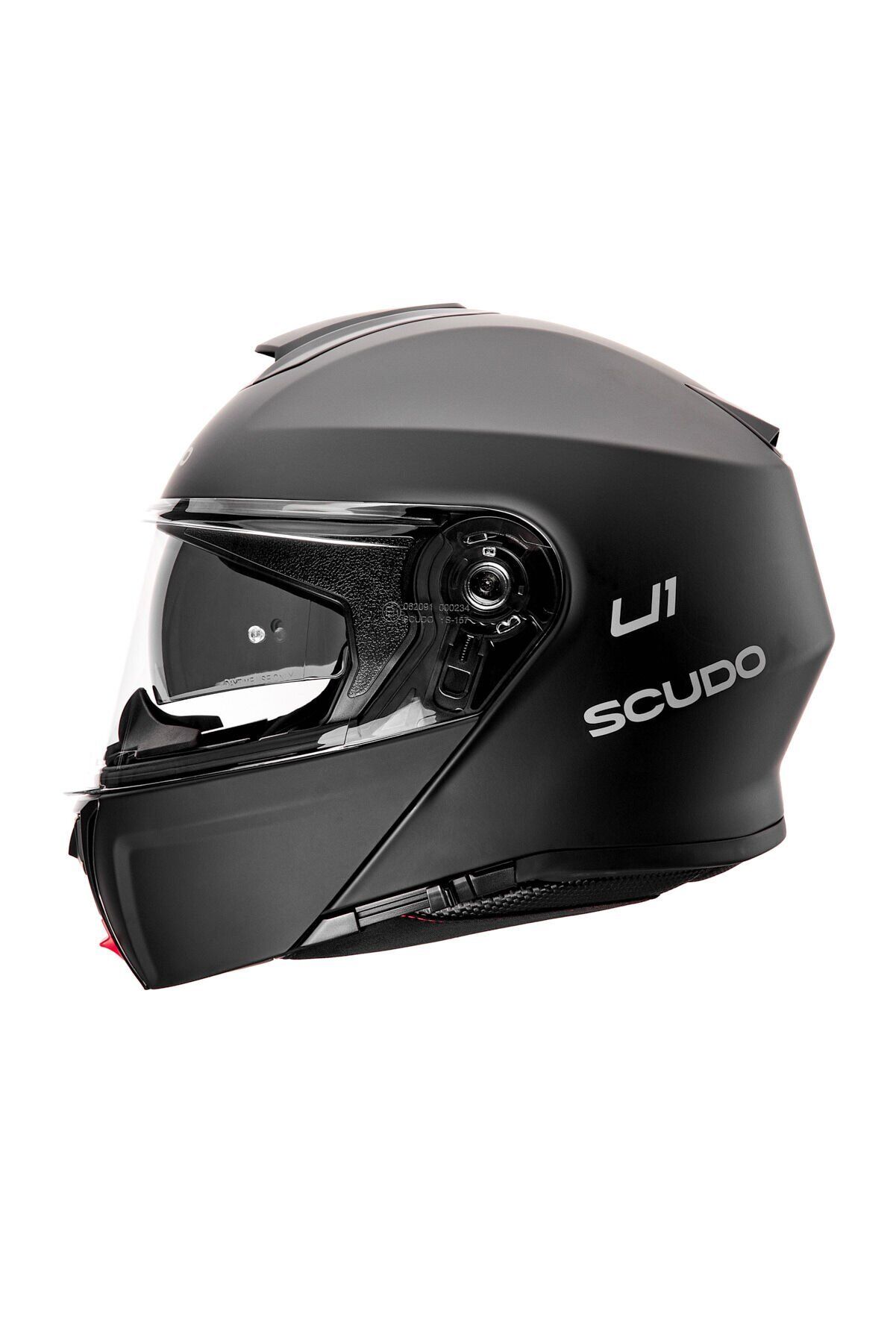 U1 Güneş Vizörlü Çene Açılabilir Kask (Flip Up)