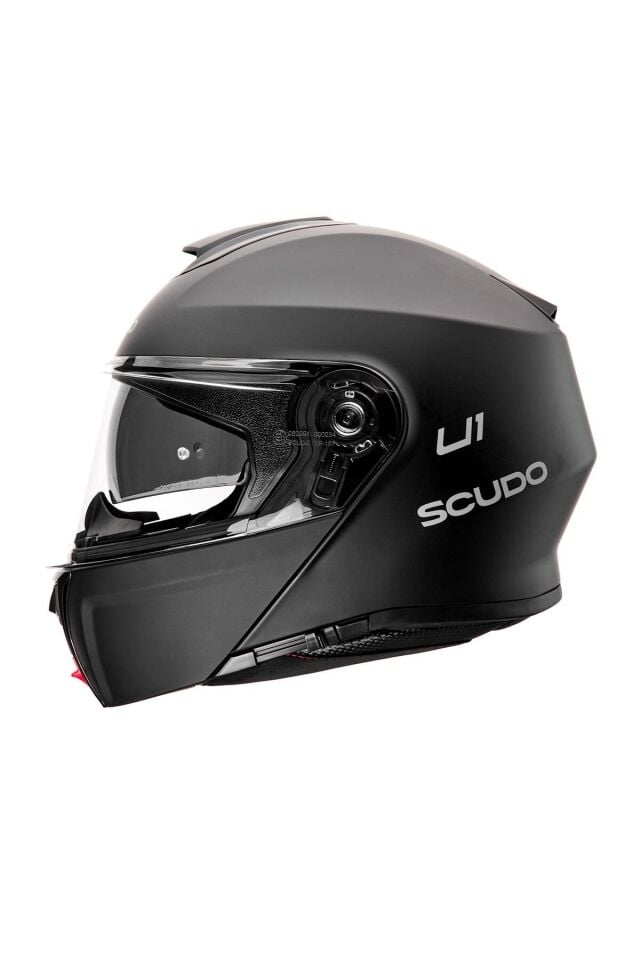 U1 Güneş Vizörlü Çene Açılabilir Kask (Flip Up)