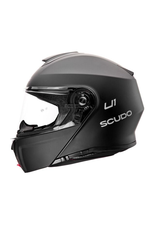 U1 Güneş Vizörlü Çene Açılabilir Kask (Flip Up)