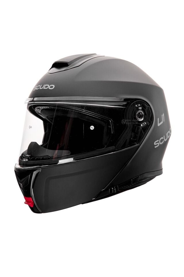 U1 Güneş Vizörlü Çene Açılabilir Kask (Flip Up)