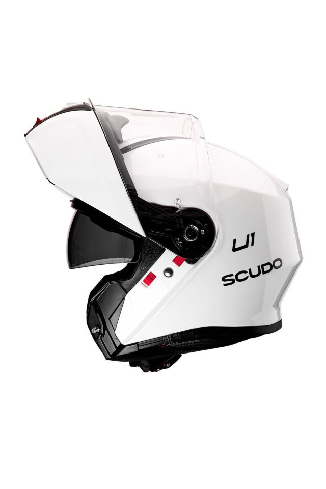 U1 Güneş Vizörlü Kask