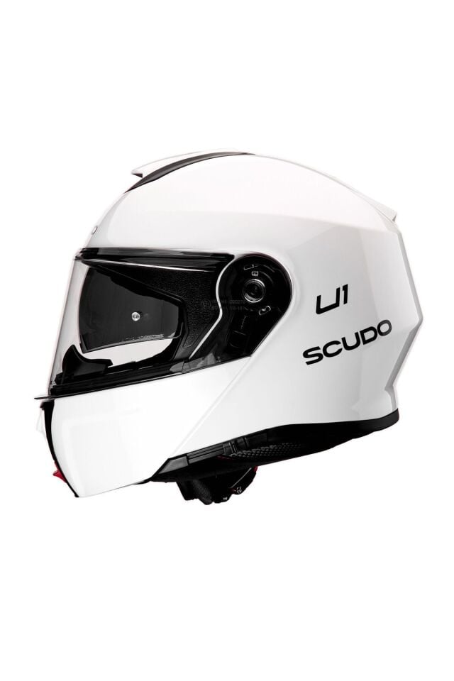 U1 Güneş Vizörlü Çene Açılabilir Kask