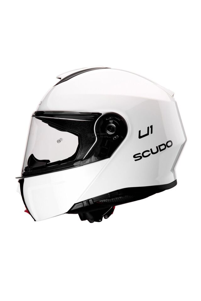 U1 Güneş Vizörlü Çene Açılabilir Kask