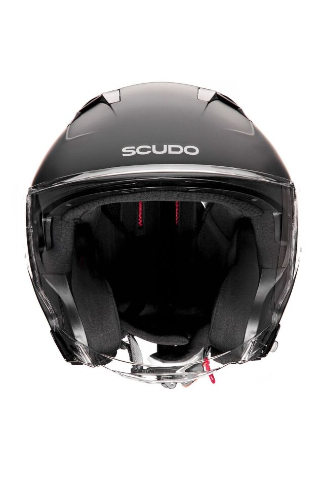 O1 Güneş Vizörlü Çene Açık (Open Face) Kask