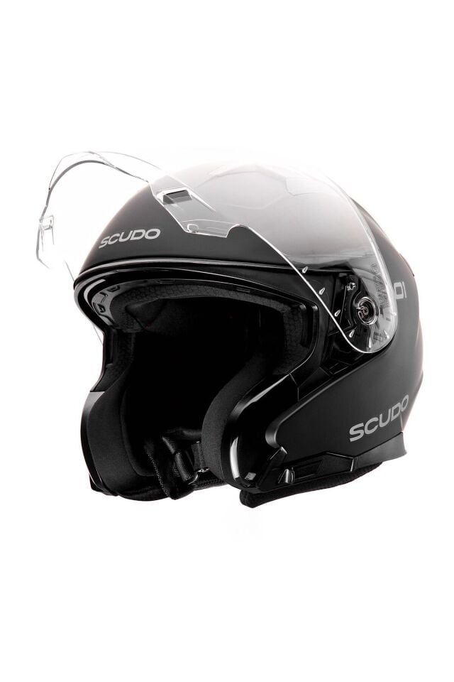Scudo O1 Motosiklet Kaskı Şeffaf Vizörü