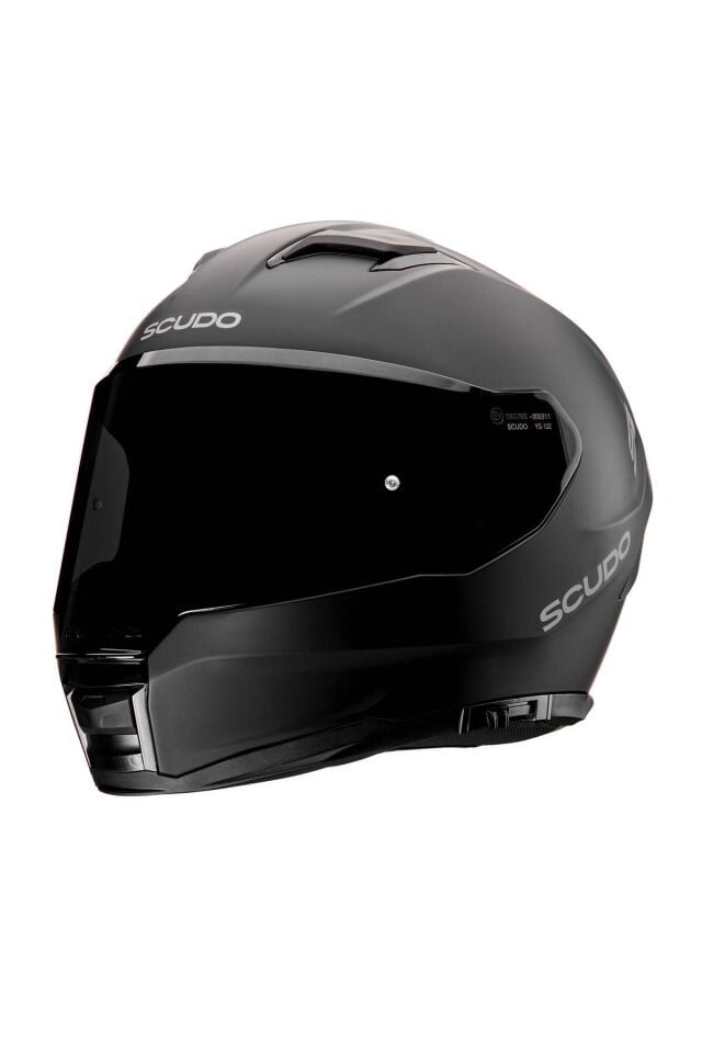 Scudo S1 Motosiklet Kaskı Siyah Vizörü