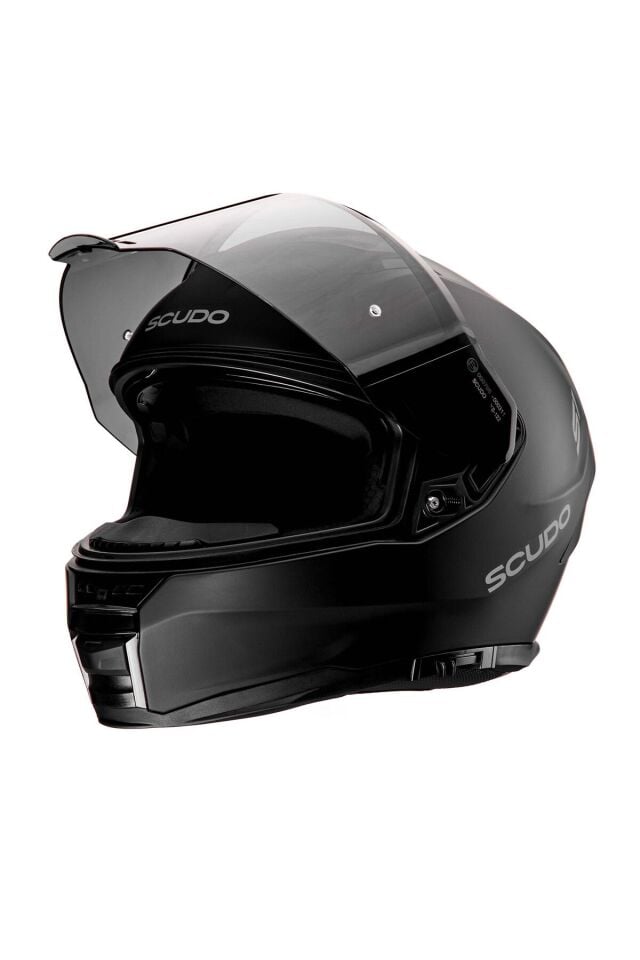 Scudo S1 Motosiklet Kaskı Siyah Vizörü