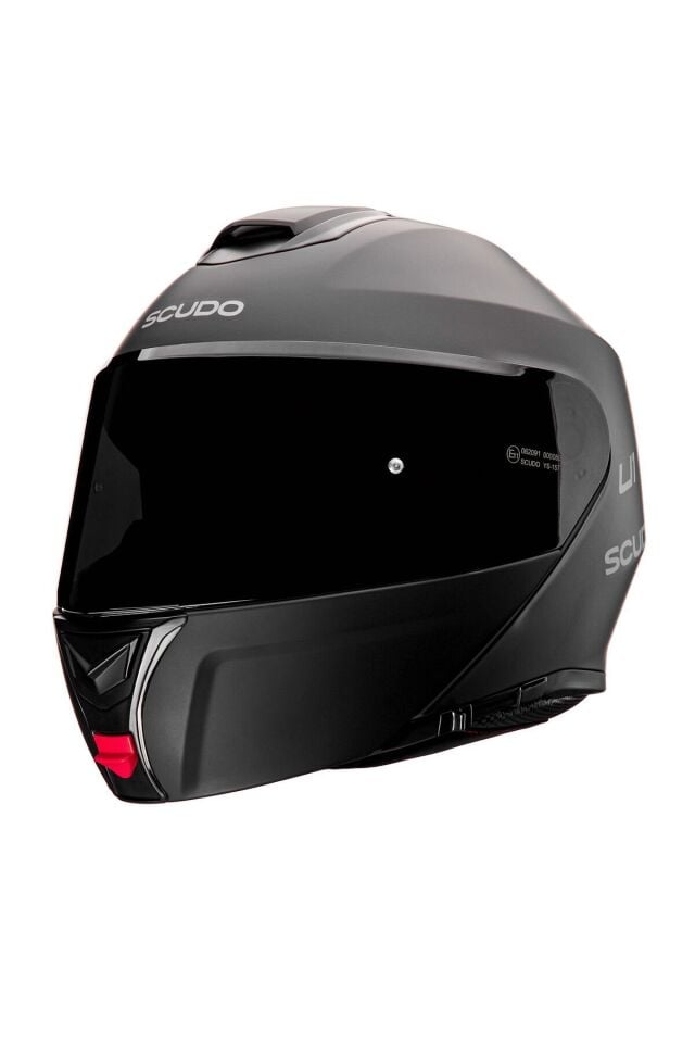 Scudo U1 Motosiklet Kaskı Siyah Vizörü