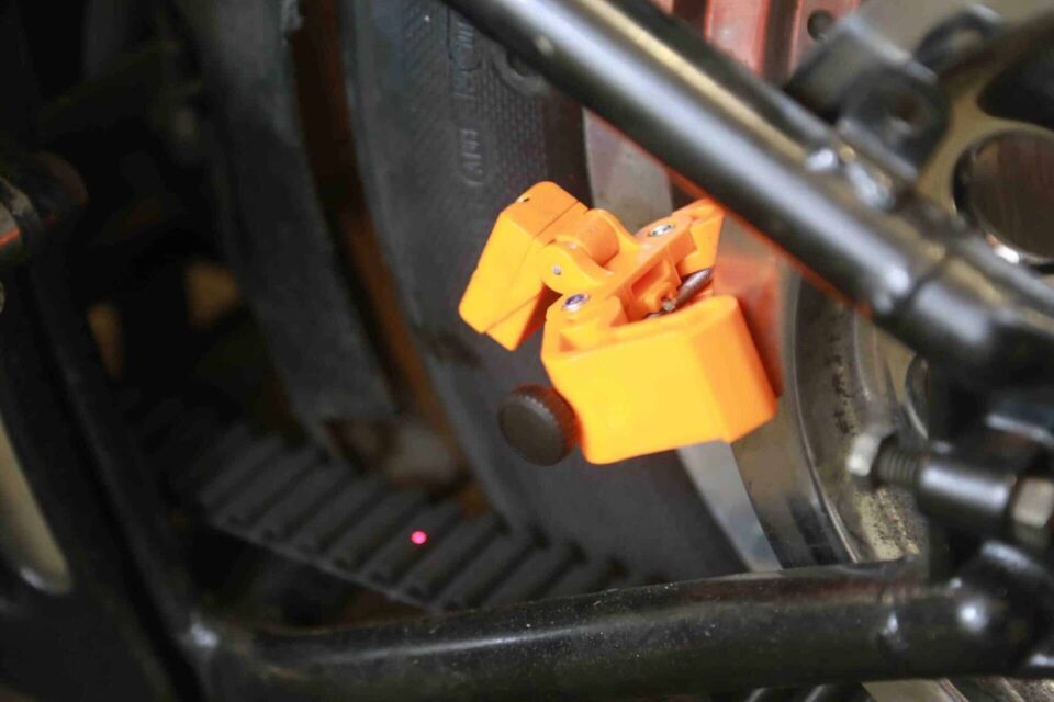 Tru-Tension M002 Laser Monkey Motosiklet Lazer Hizalama Aleti