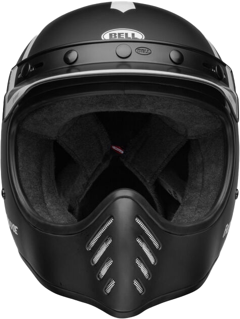 Moto-3 Fasthouse Old Road Siyah Beyaz