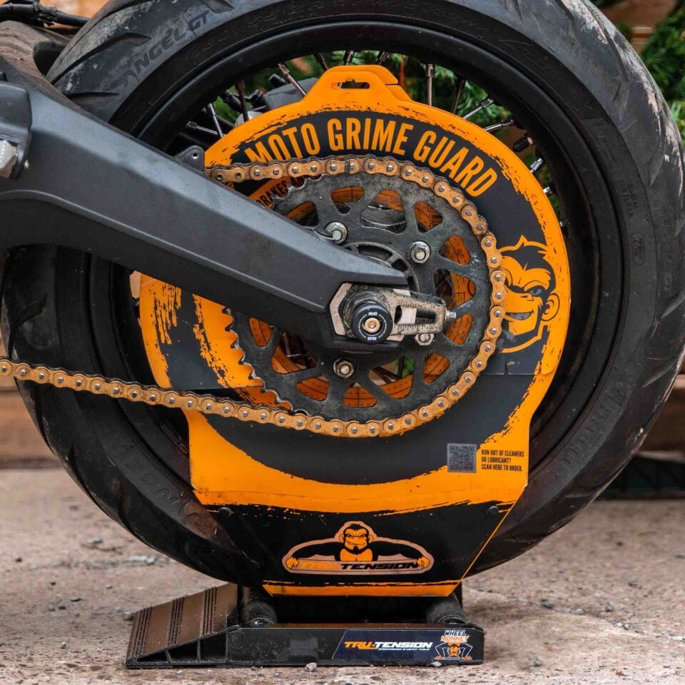 Tru-Tension M043 Moto Grime Guard Motosiklet Disk Koruma Bakım Kılıfı